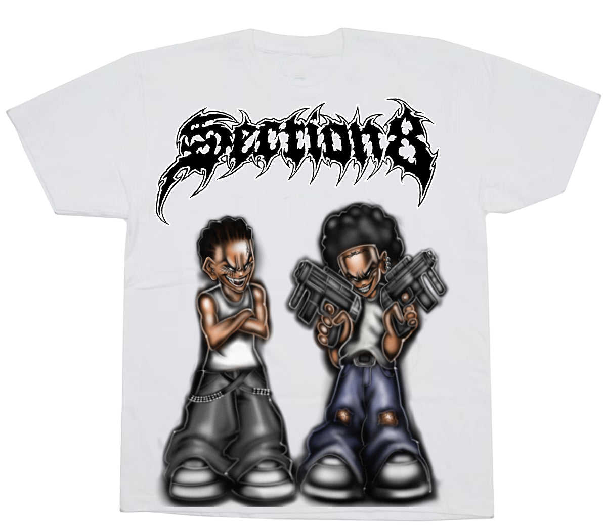 Boondocks (white shirt)