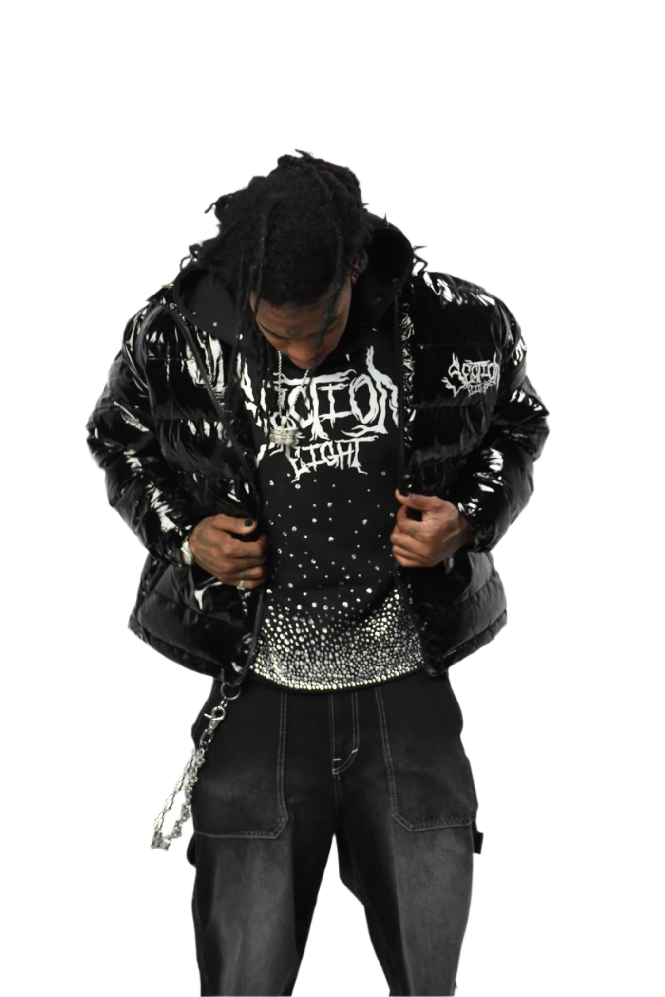 SECTION EIGHT (black puffer jacket)