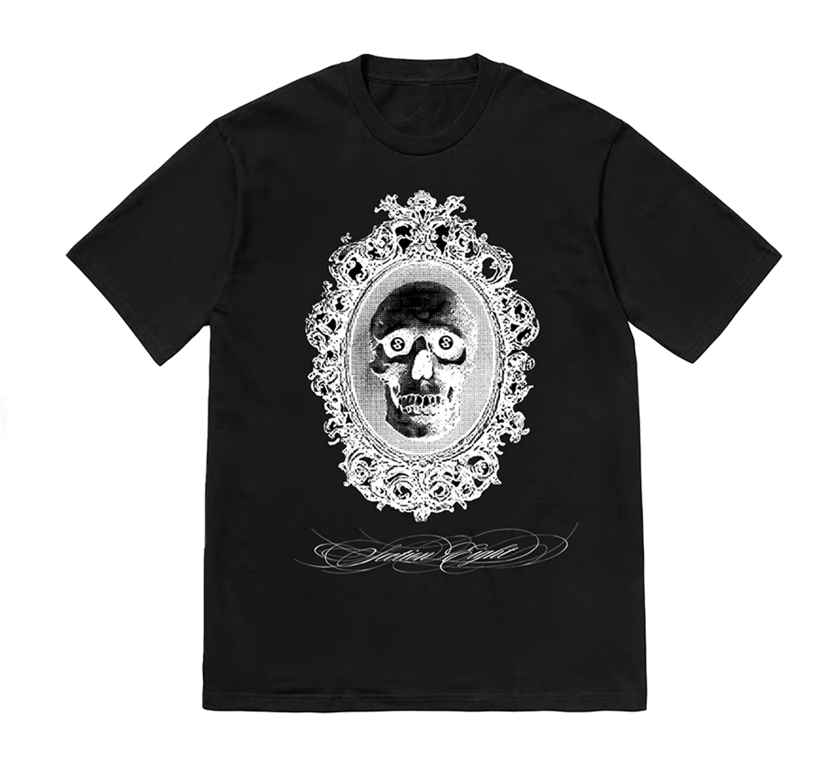 FACE DEATH IN THE MIRROR (black shirt)