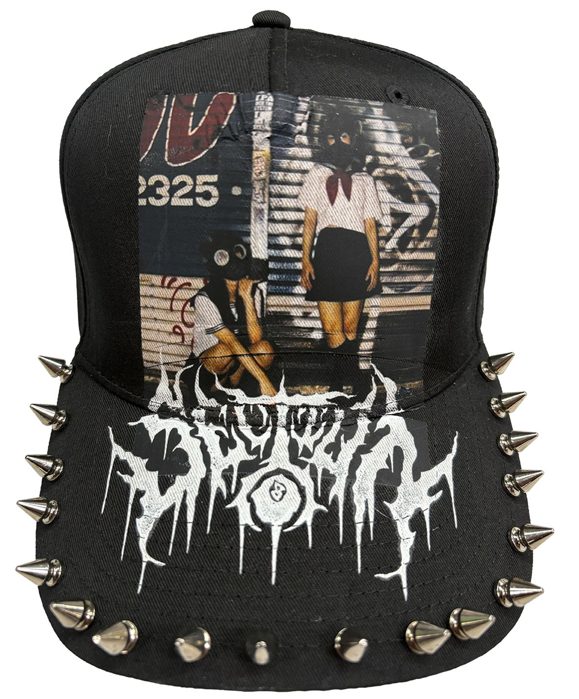 GAS MASK GIRLS SPIKE HAT