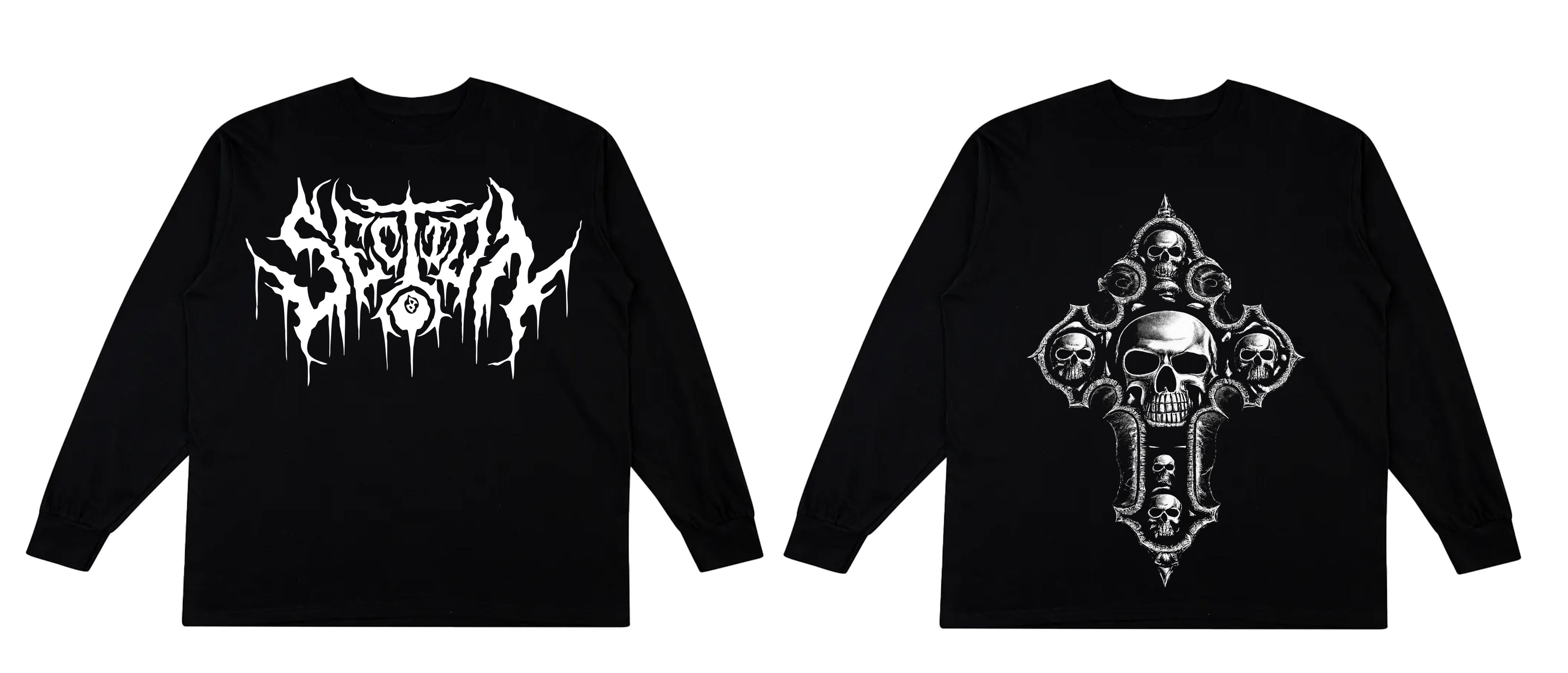 SYMBOL OF DEATH (black long sleeve)