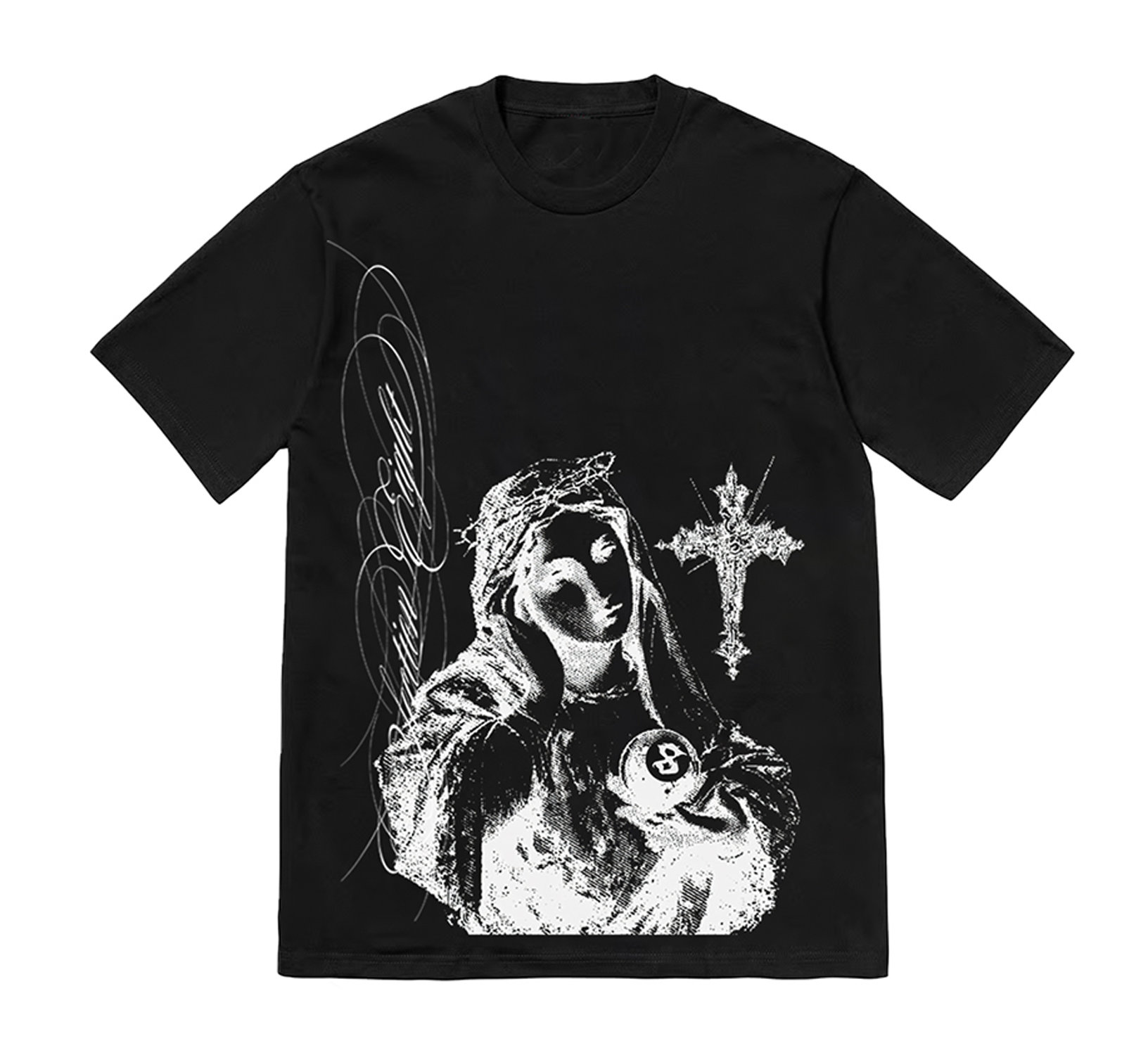 SAD VIRGIN MARY (black shirt)