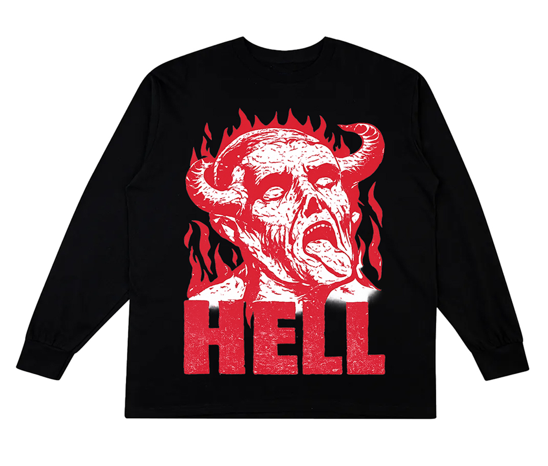 SEE YOU IN HELL (black long sleeve)