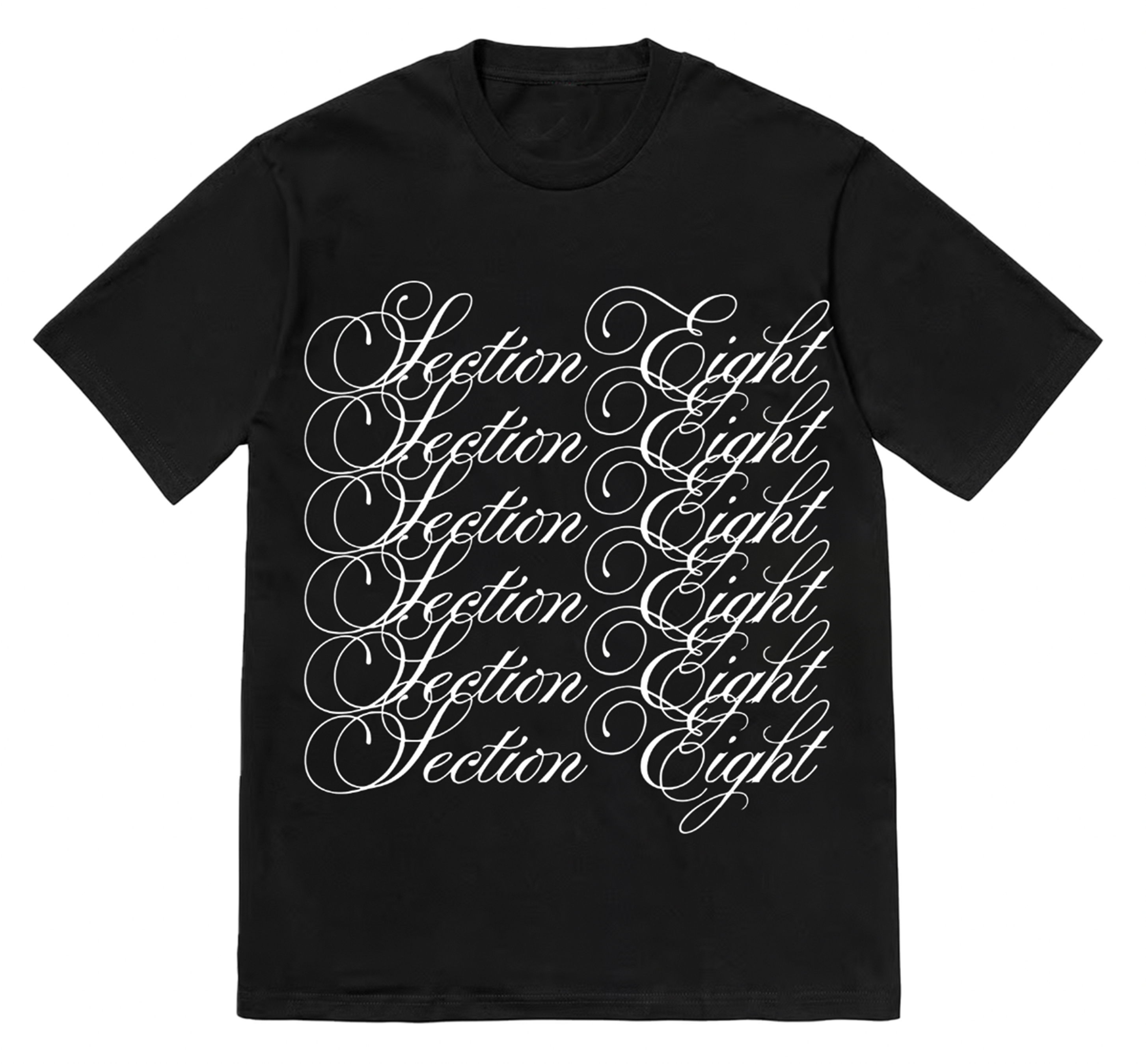 STACKED SCRIPT LOGO TEE