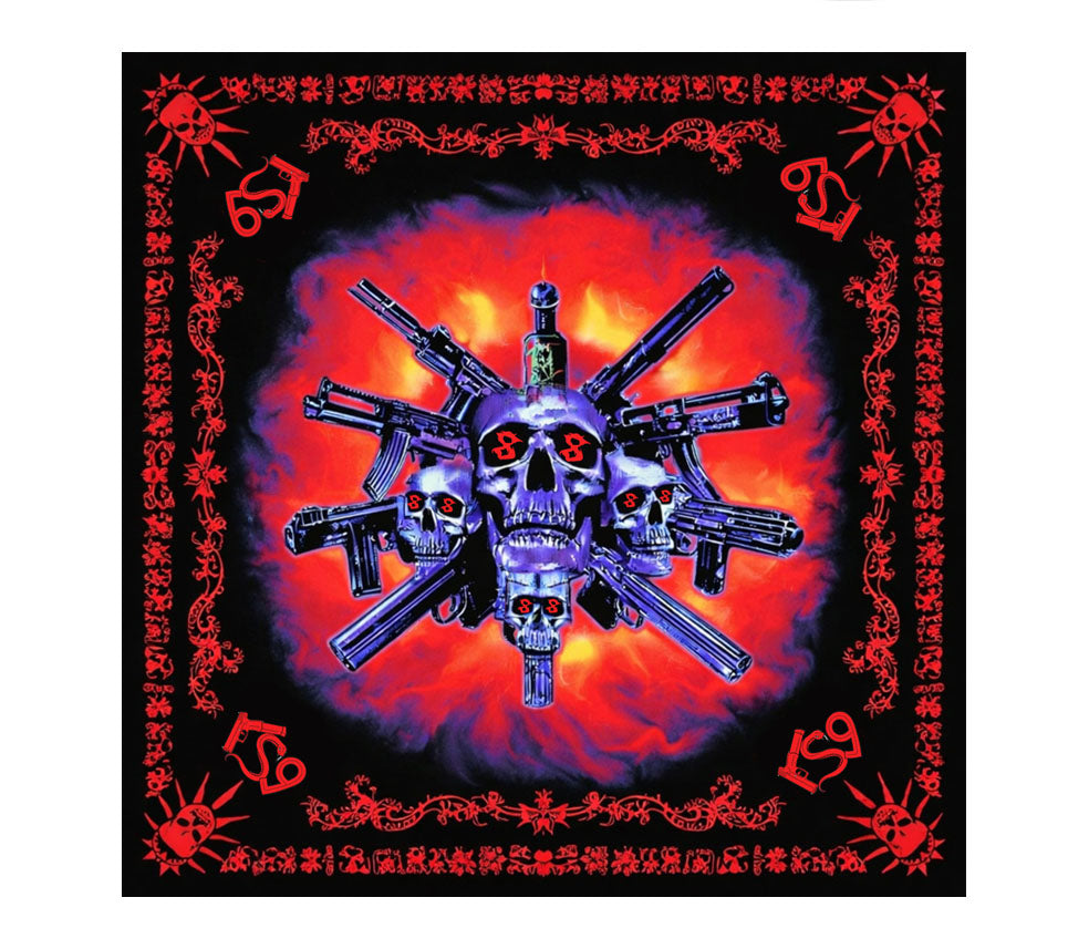 GUNS OF JUDGEMENT (bandana)