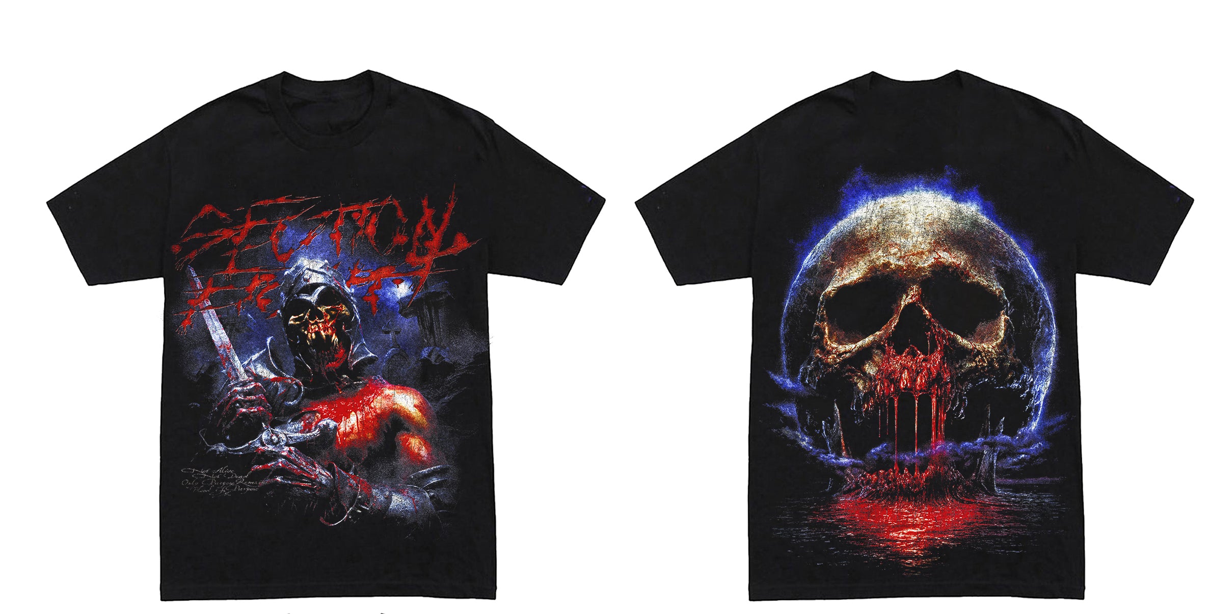 Medieval Skelton (Black shirt)