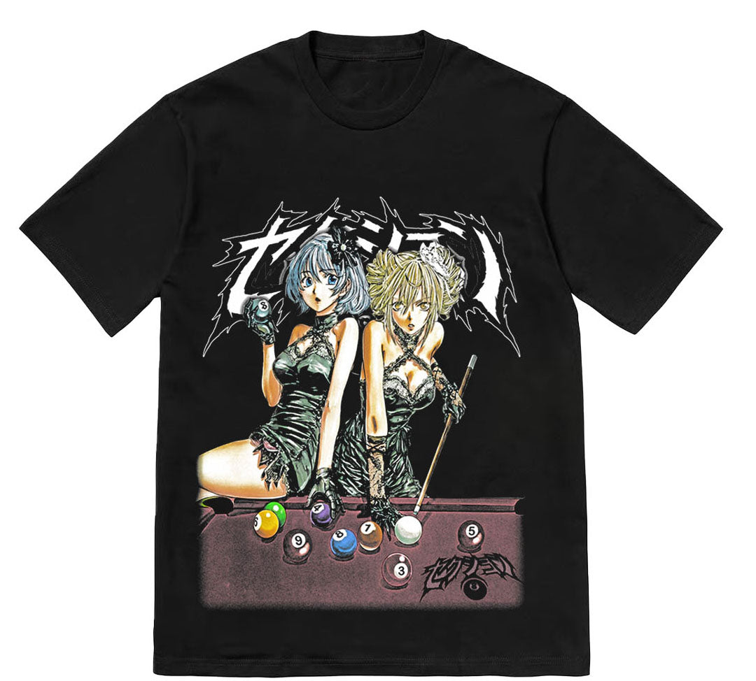 Anime Eight Ball Nights (Black Shirt)
