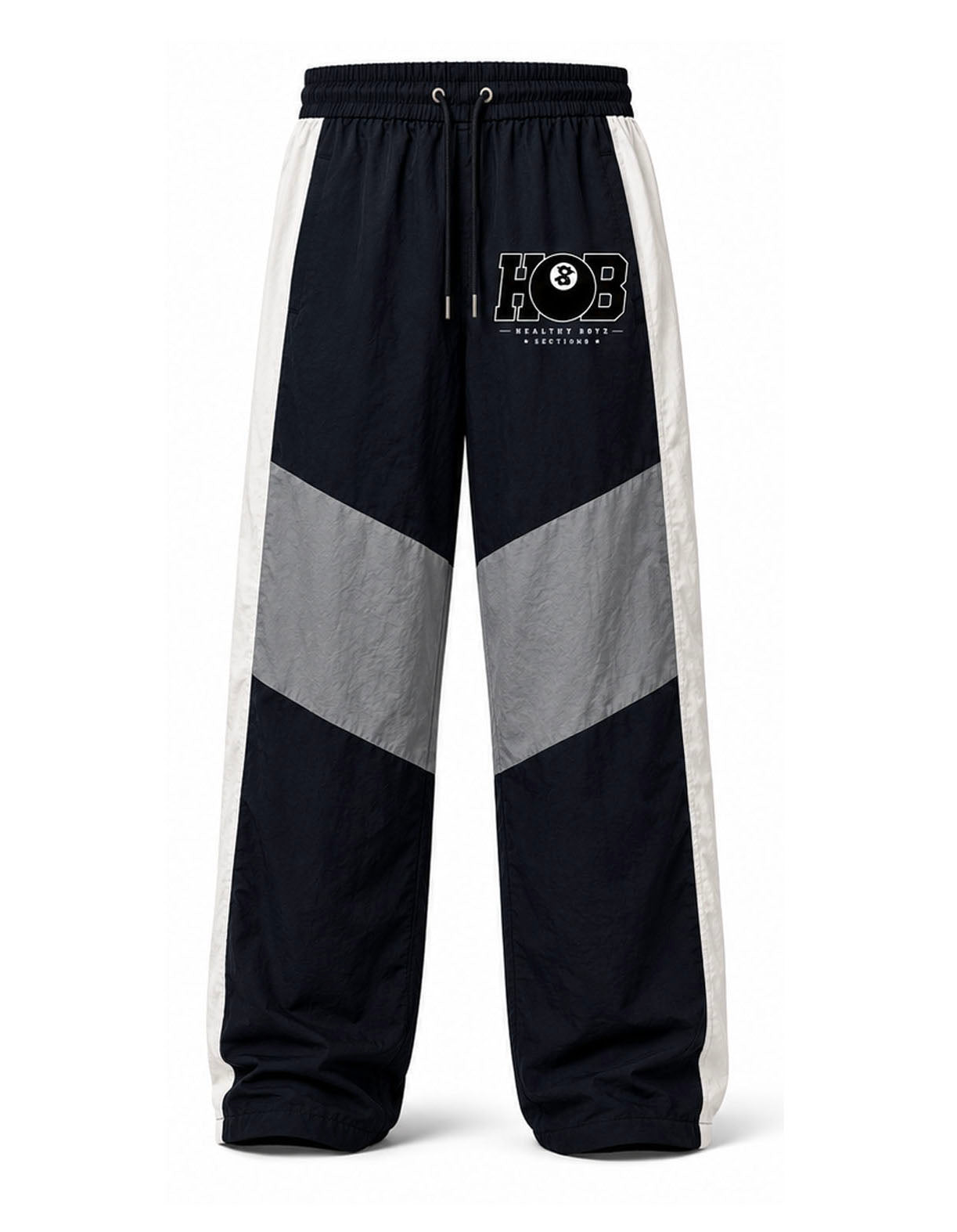 HEALTHY BOYZ X SECTION8 (nylon track pants)