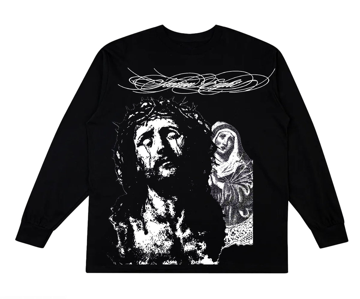 SAINTS & SINNERS (black long sleeve)