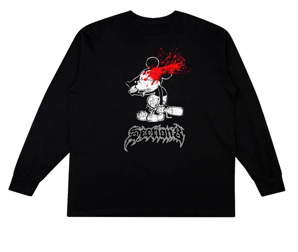 THE DARK SIDE OF MICKEY (black long sleeve)