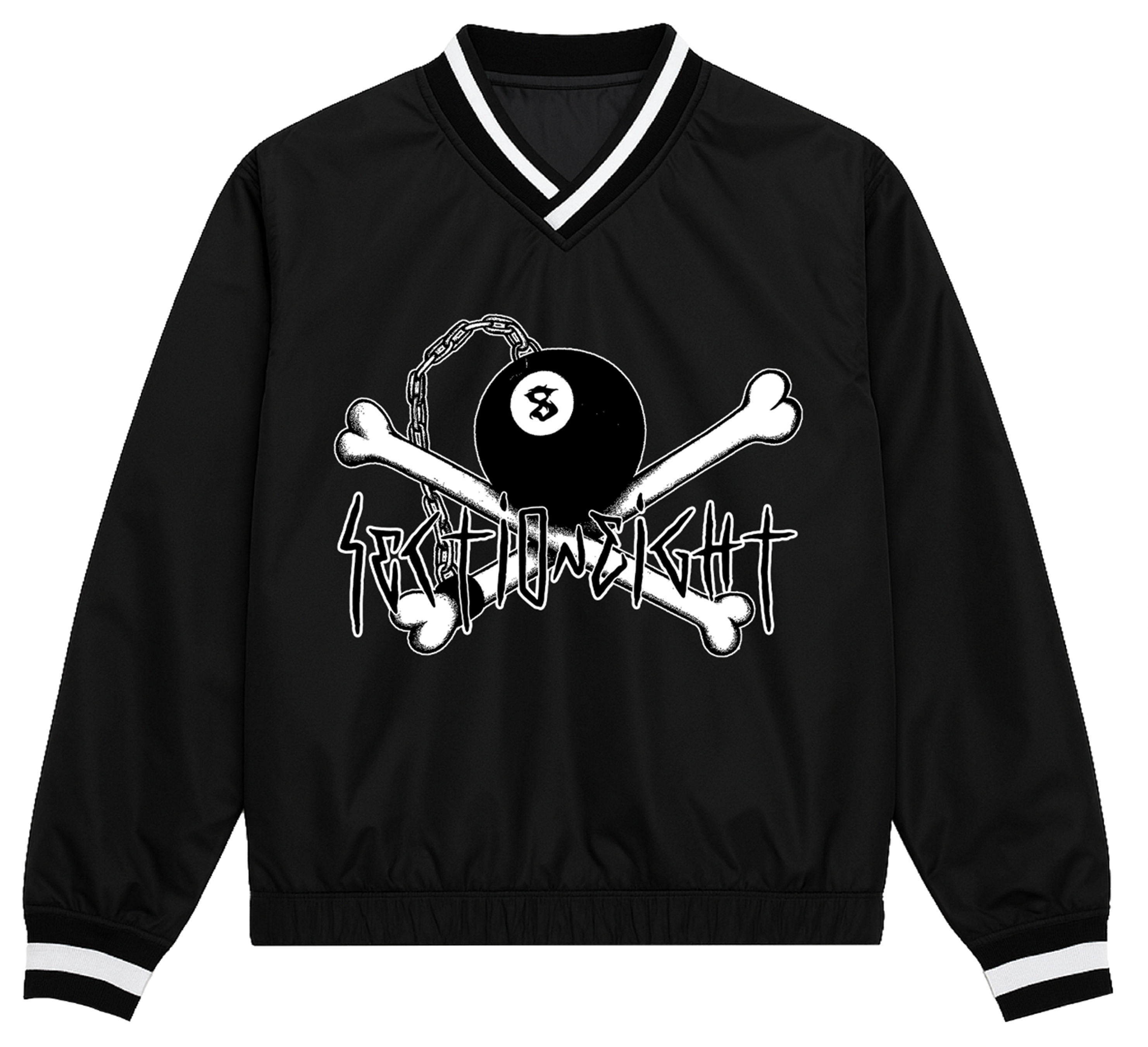 8BALL CHAIN (BLACK JERSEY)