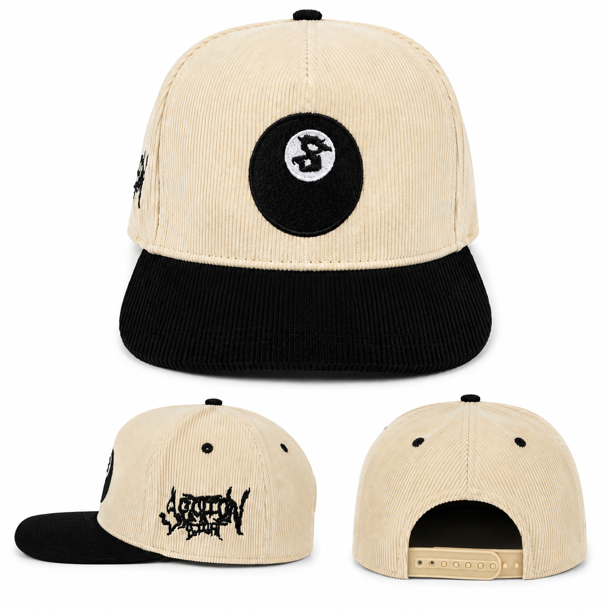 8BALL Corduroy Snapback