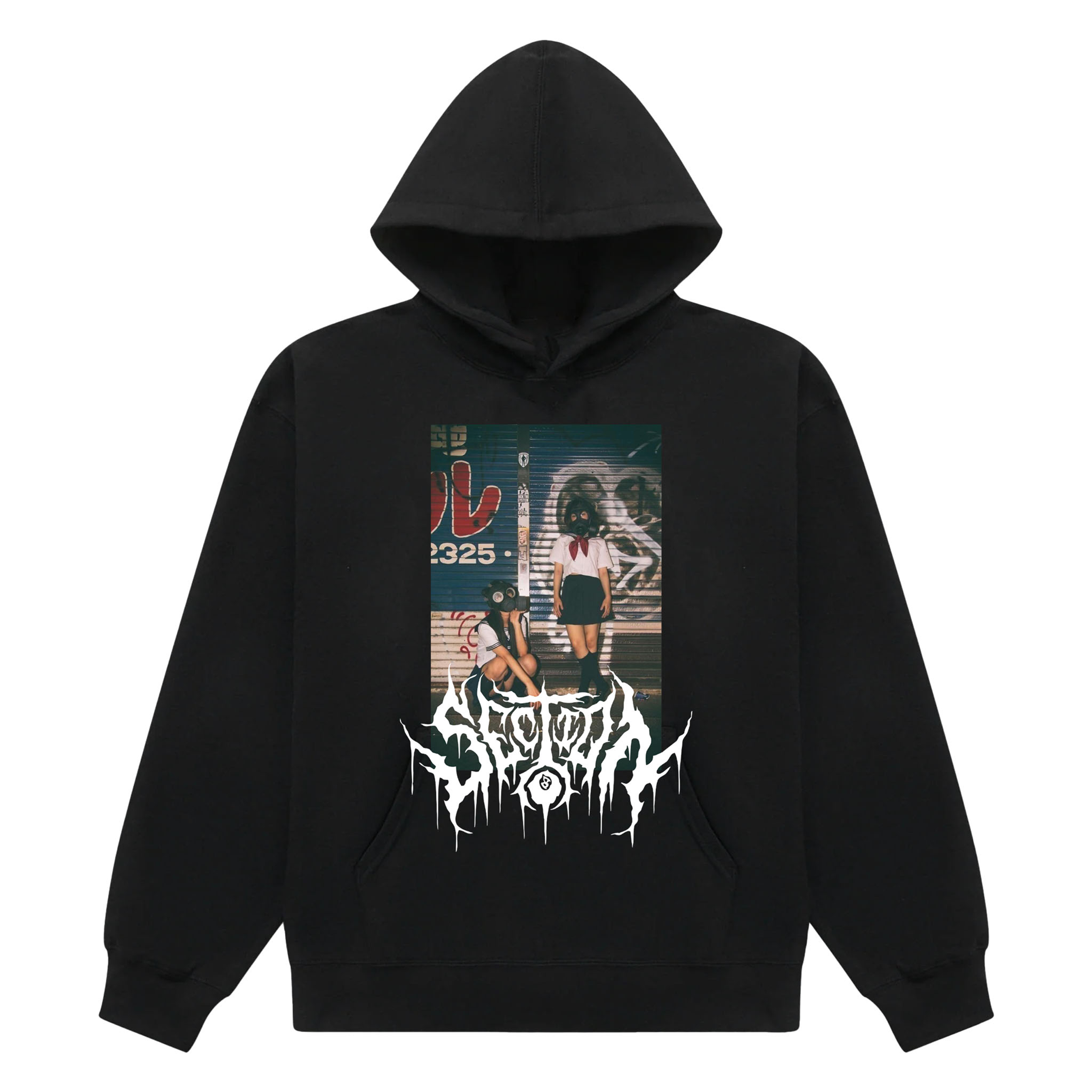 GAS MASK GIRLS HOODIE