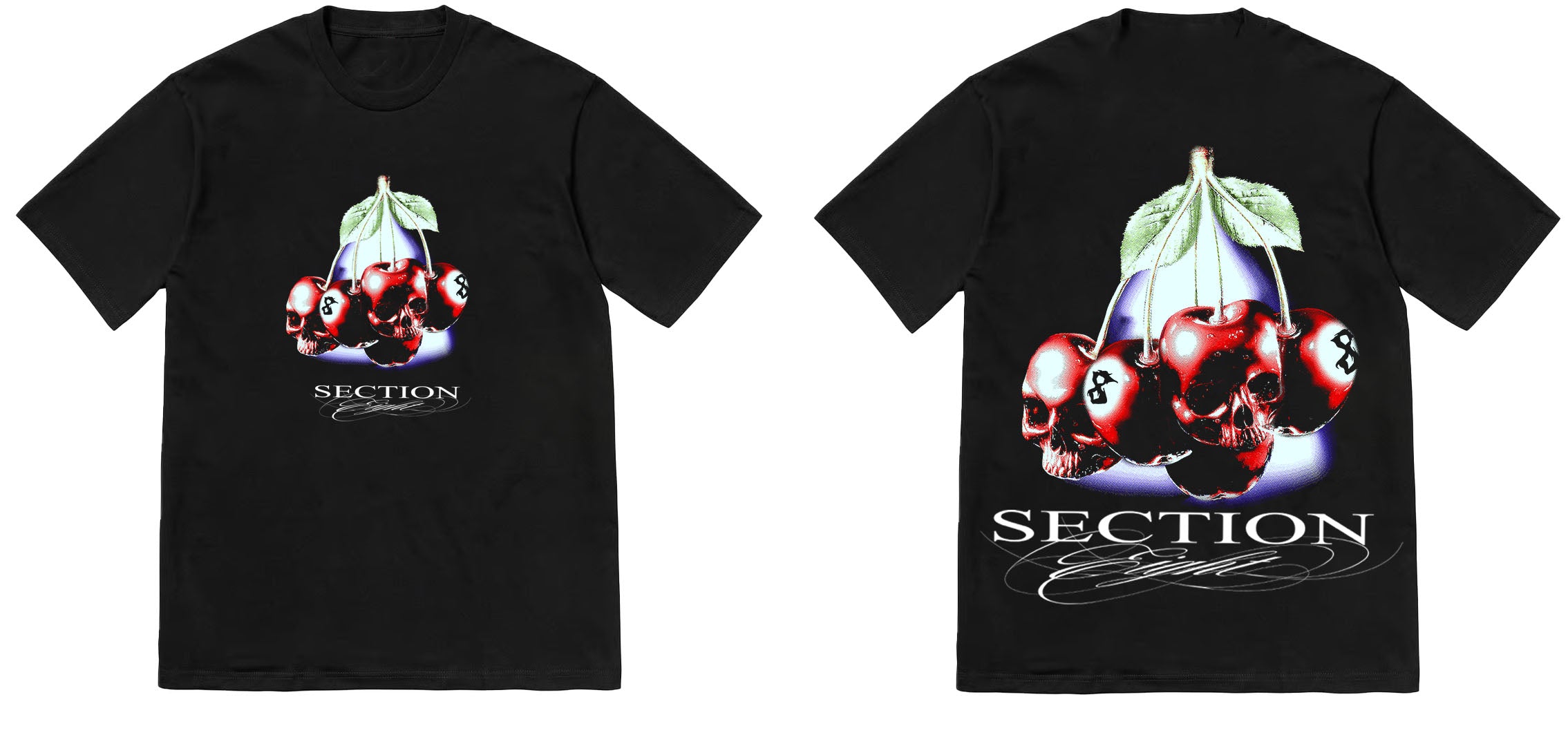 SKELTON CHERRIES (Black Shirt)