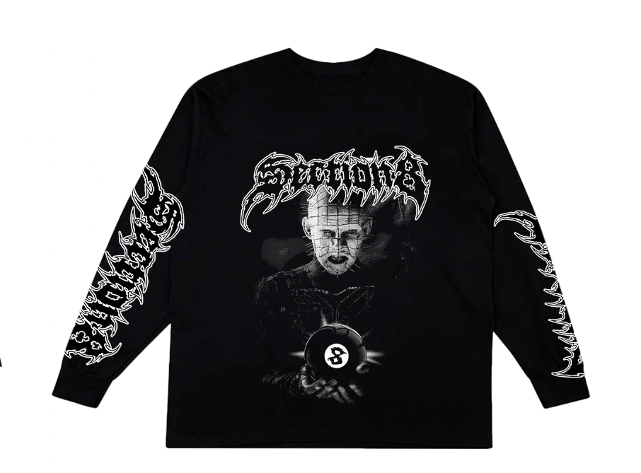 PINHEAD 8BALL (black long sleeve)