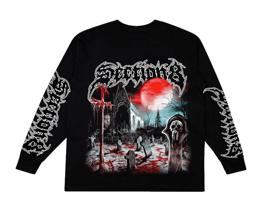 CHURCH YARD (black long sleeve)