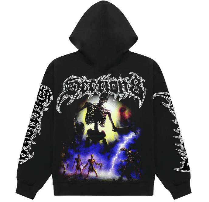 Back from the dead (black hoodie)