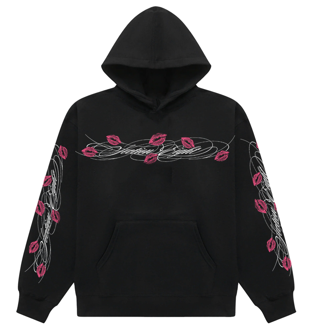 Script Kisses HOODIE
