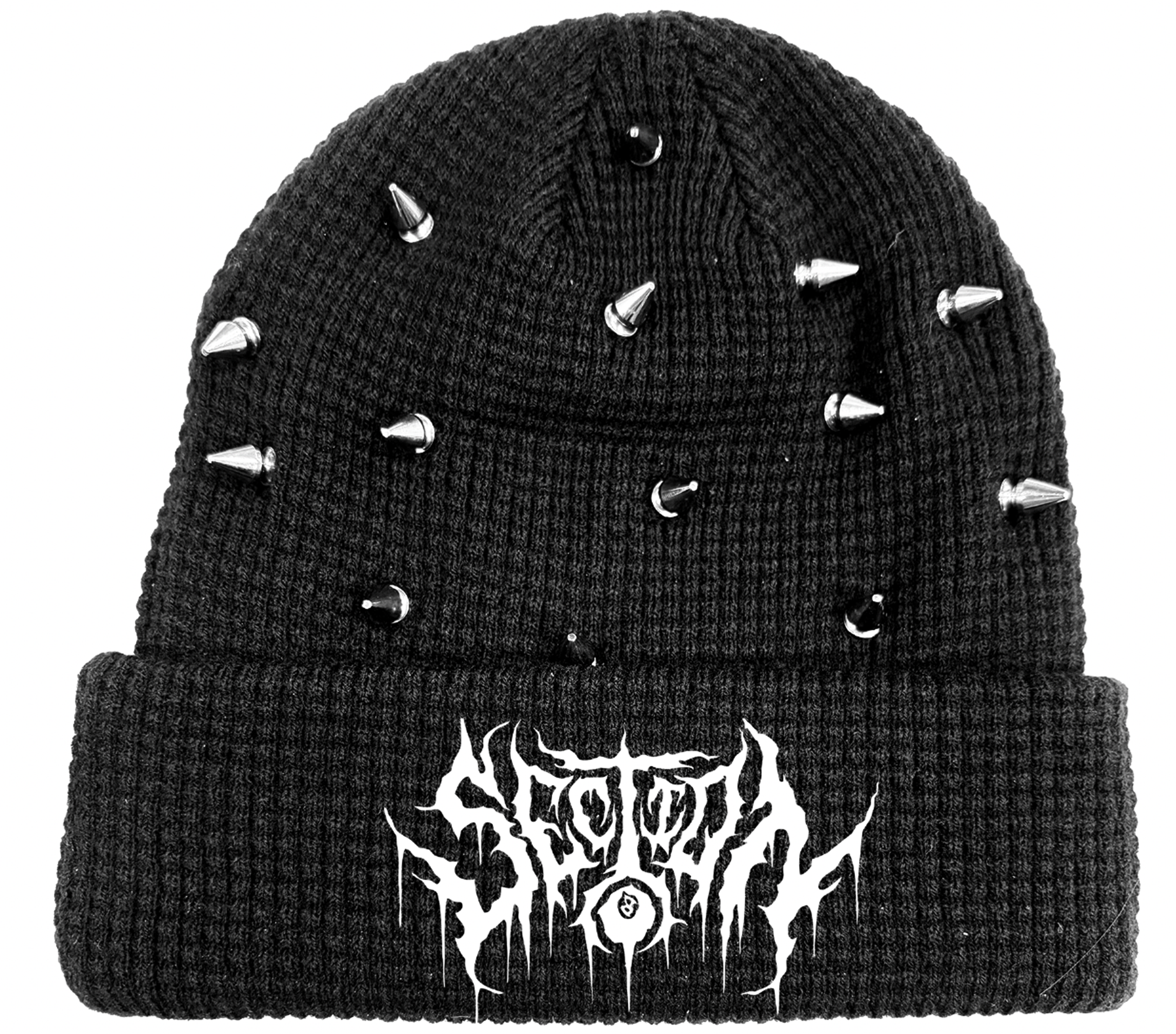 SECTION8 SPIKE BEANIE (BLACK)
