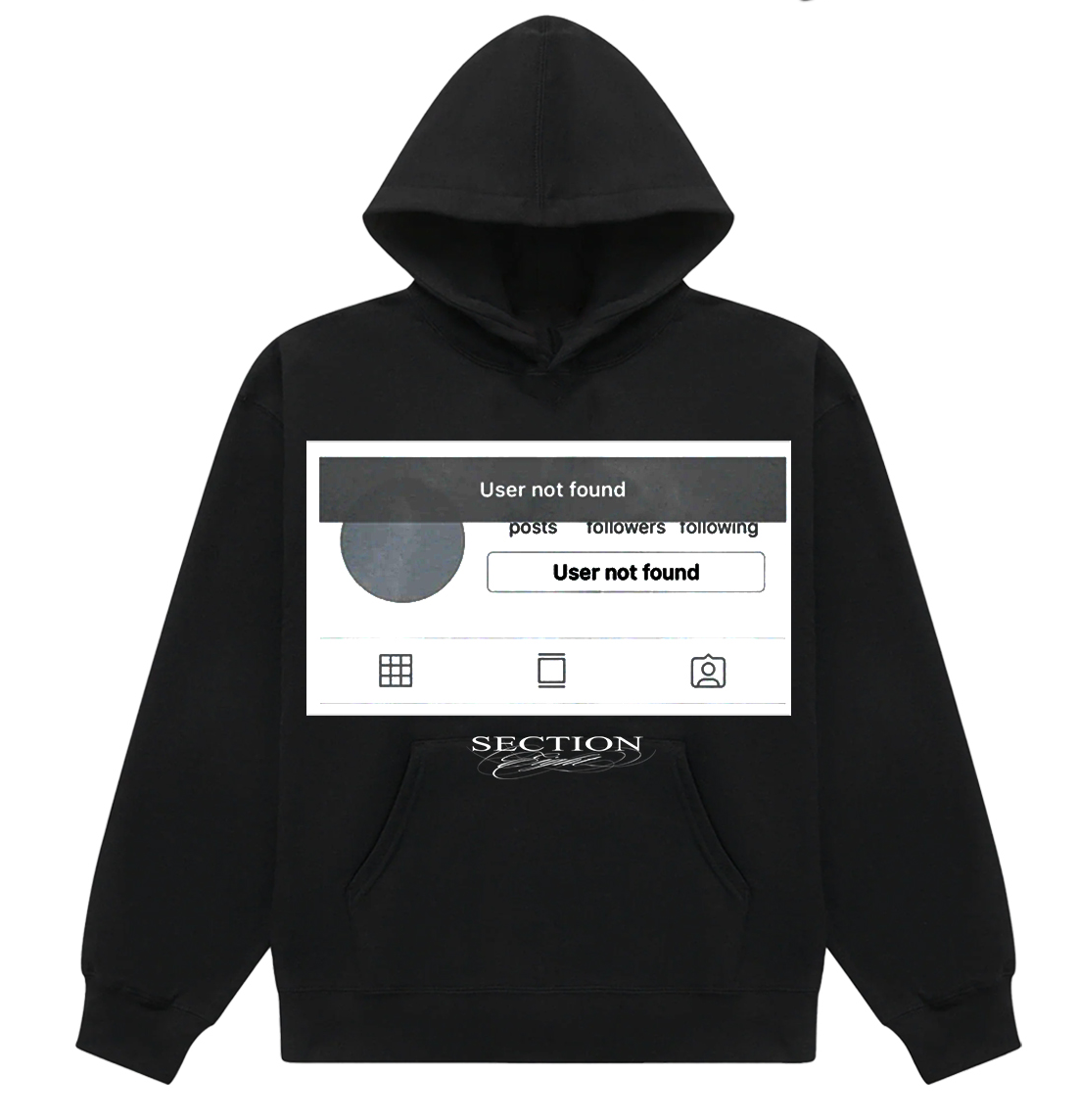 User Not Found HODDIE