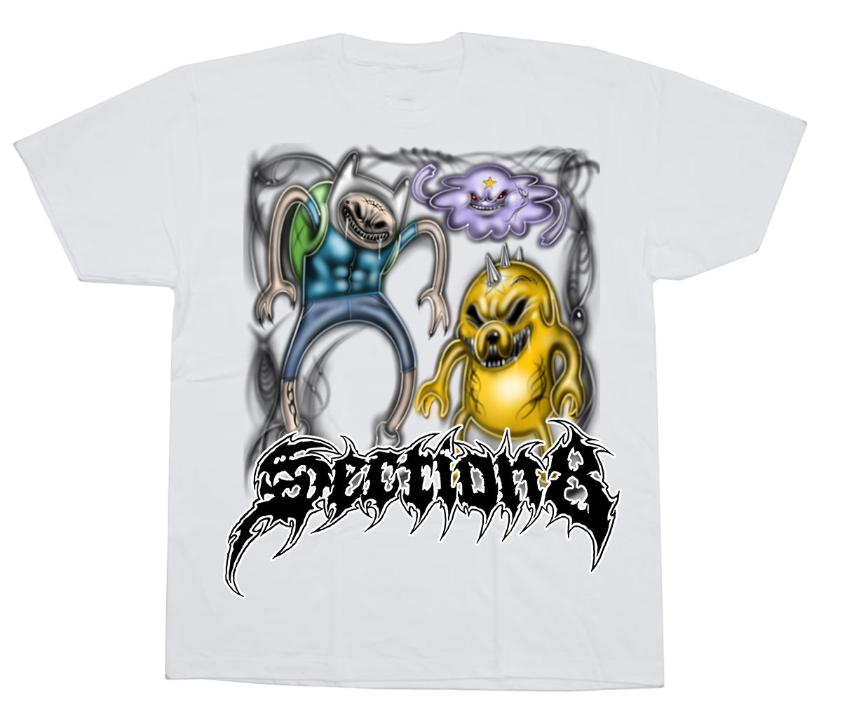 ADVENTURE TIME (White shirt)
