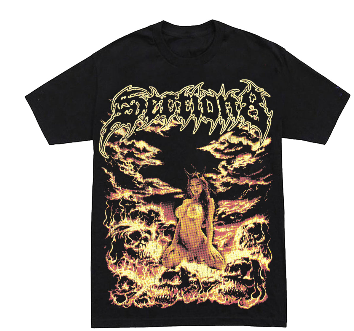 SEDUCTIVE BITCH FROM HELL(Black shirt)