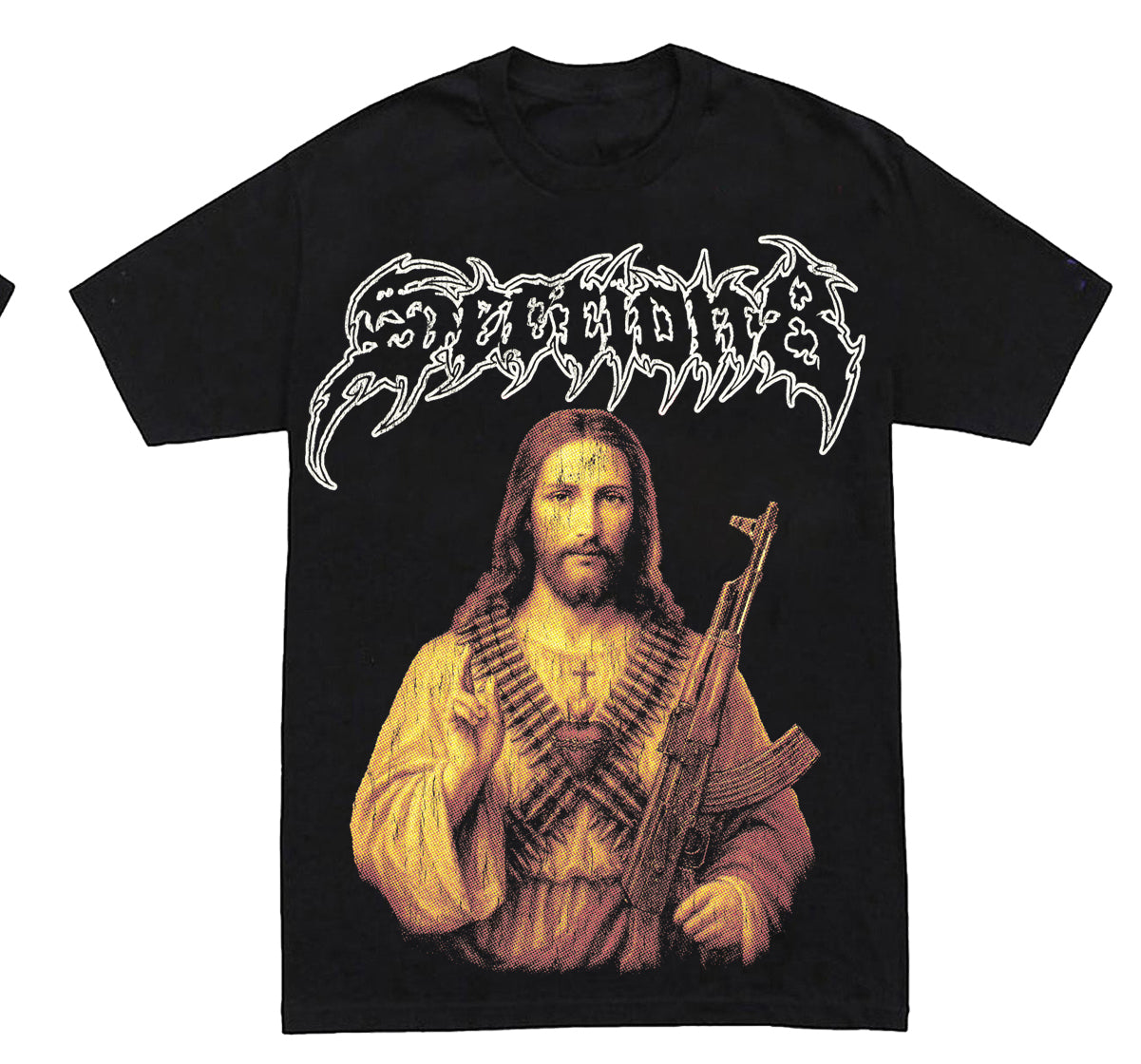 JESUS AT WAR(Black shirt)