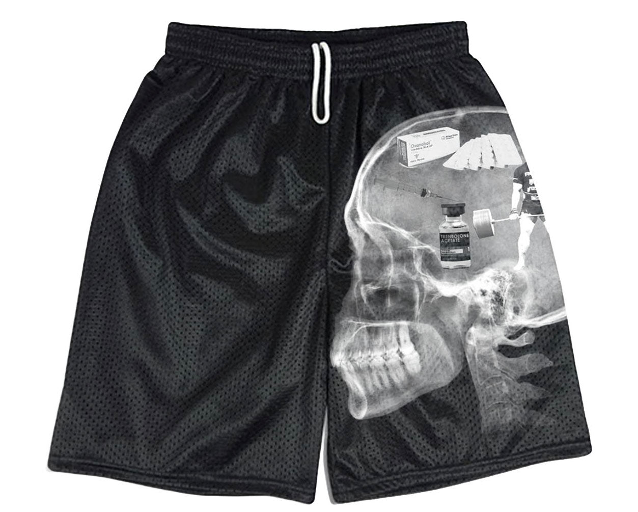 GYM X-Ray HEAD (mesh shorts)