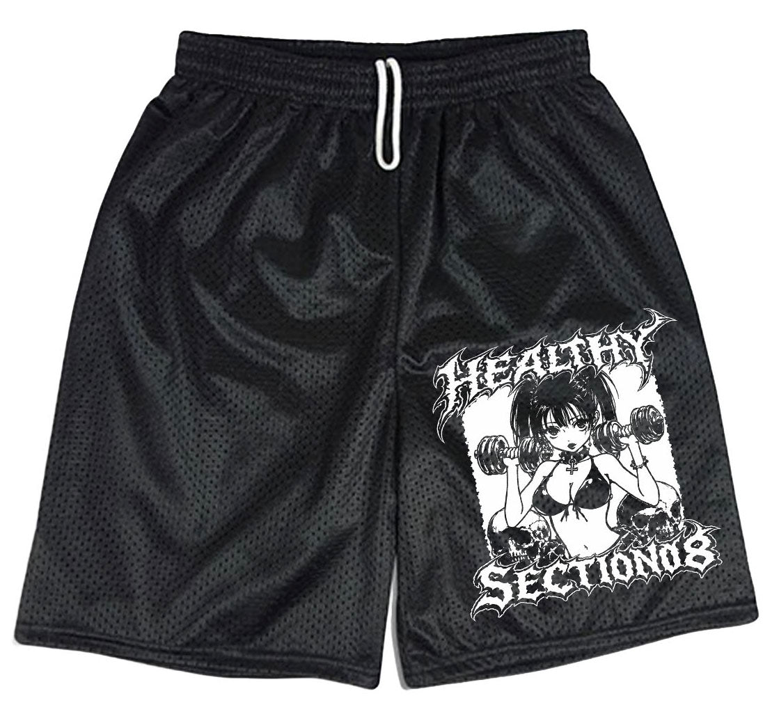 Anime Gym Crush (mesh shorts)