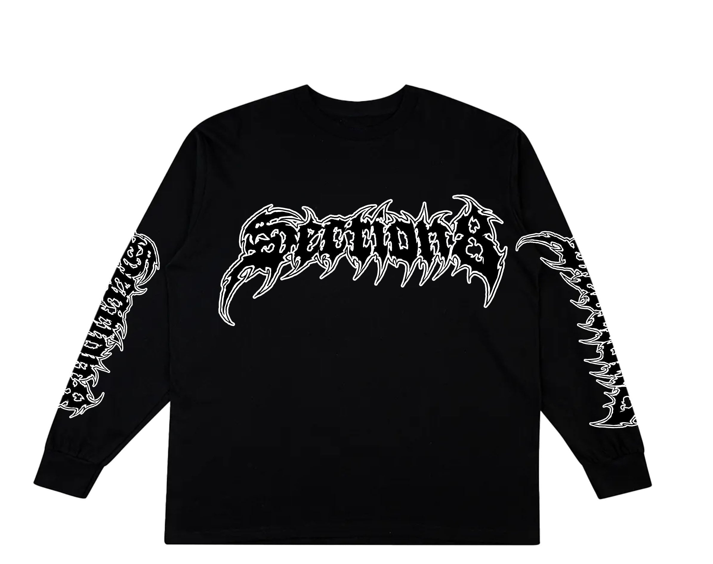 SECTION8 LOGO (black long sleeve)