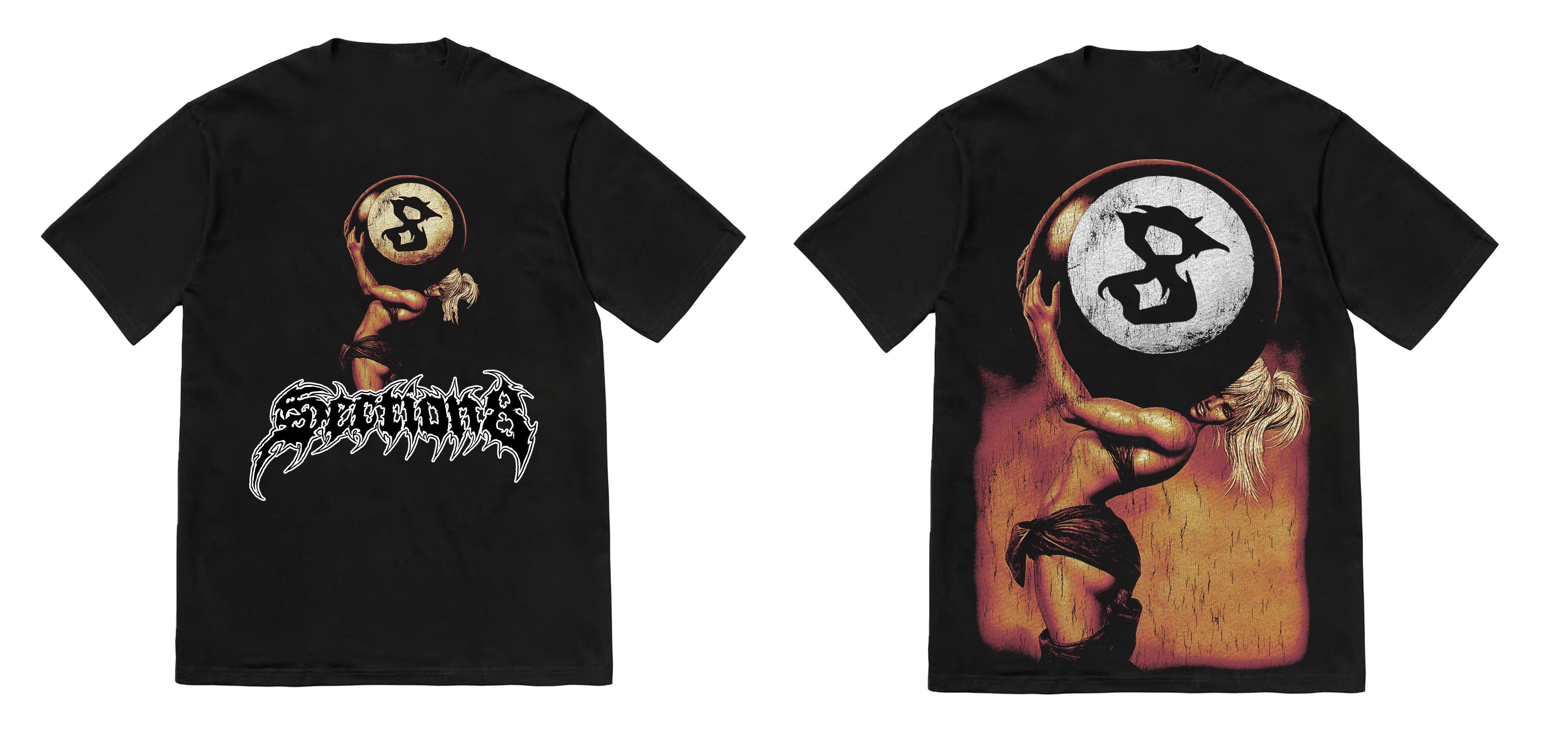 PUNISHMENT CARRY MY 8BALL (Black shirt)