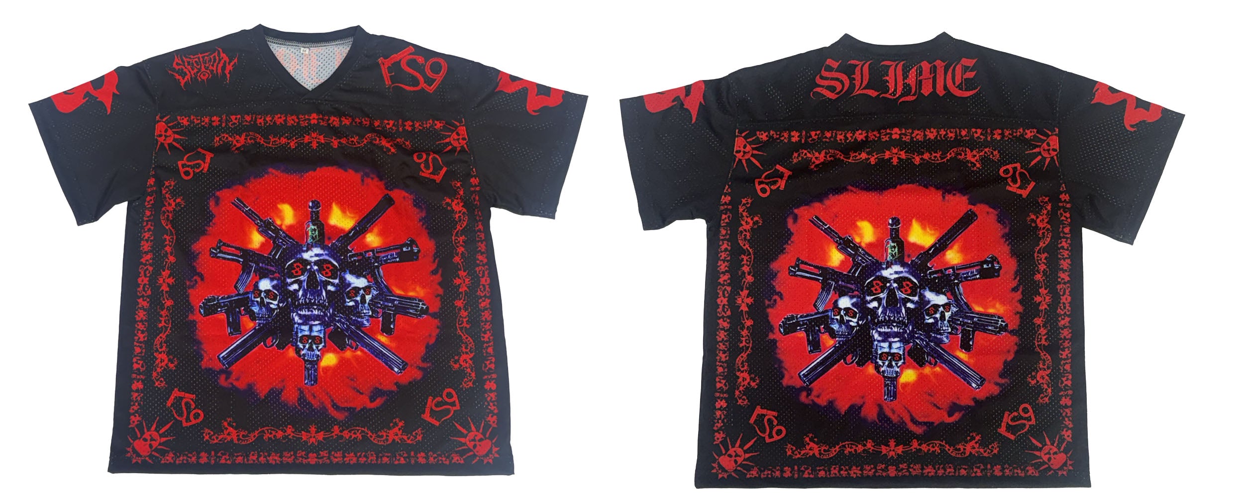 GUNS OF JUDGEMENT (football jersey)