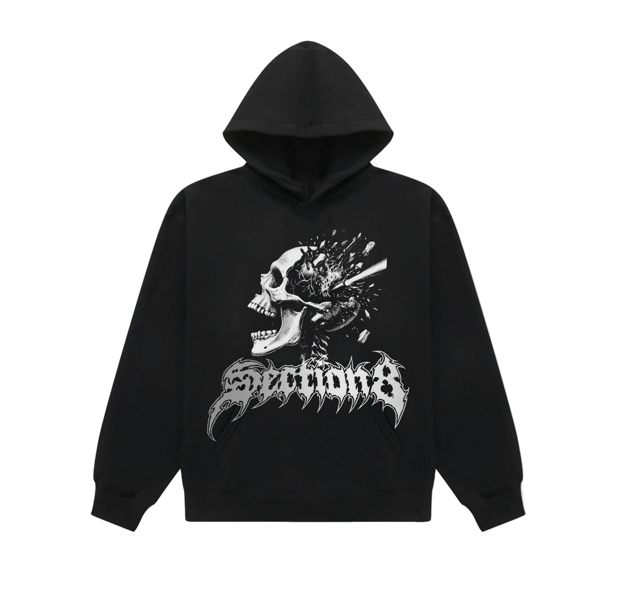 Head Shot (BLACK HOODIE)