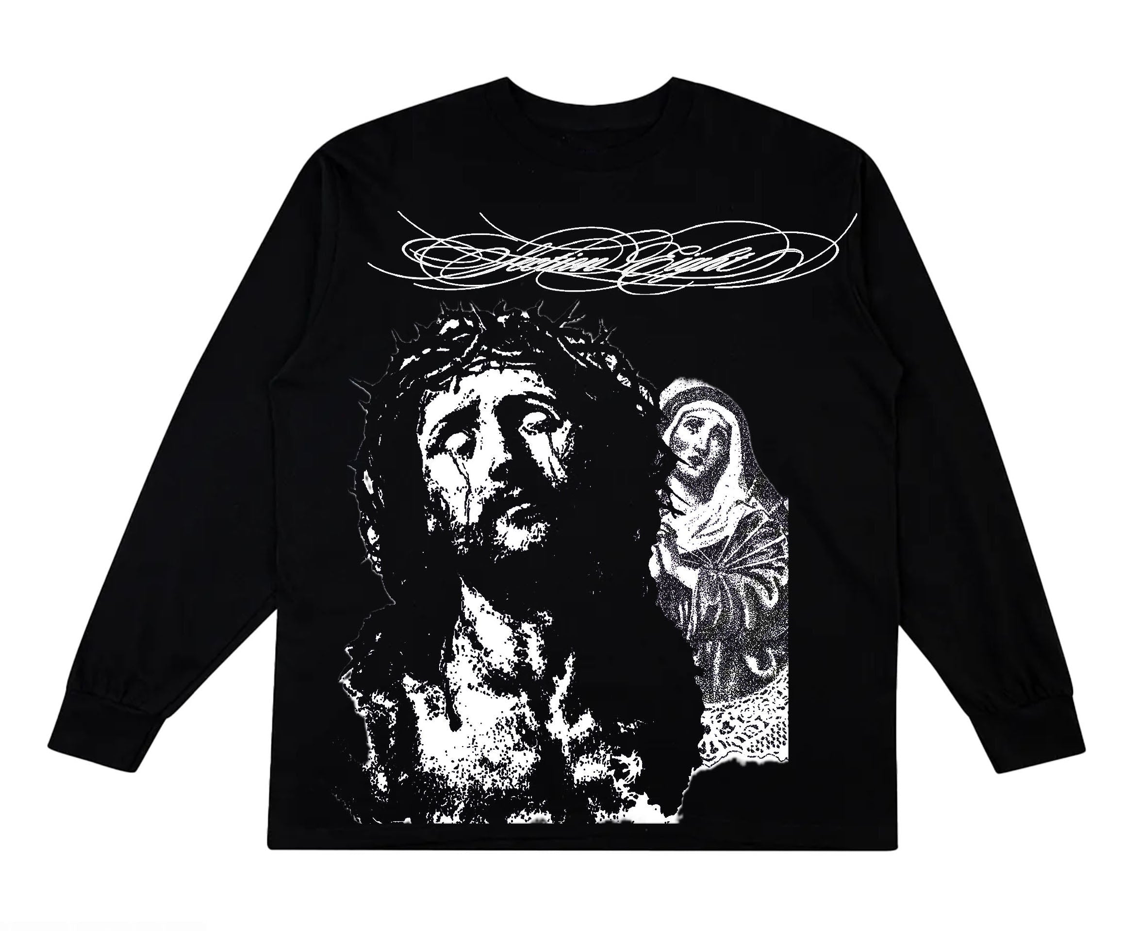 SAINTS & SINNERS (black long sleeve)