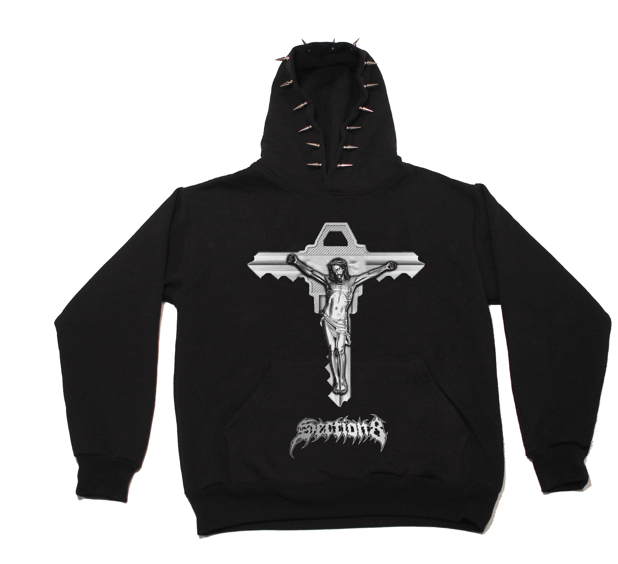 KEY TO MY HEART (SPIKE BLACK HOODIE)