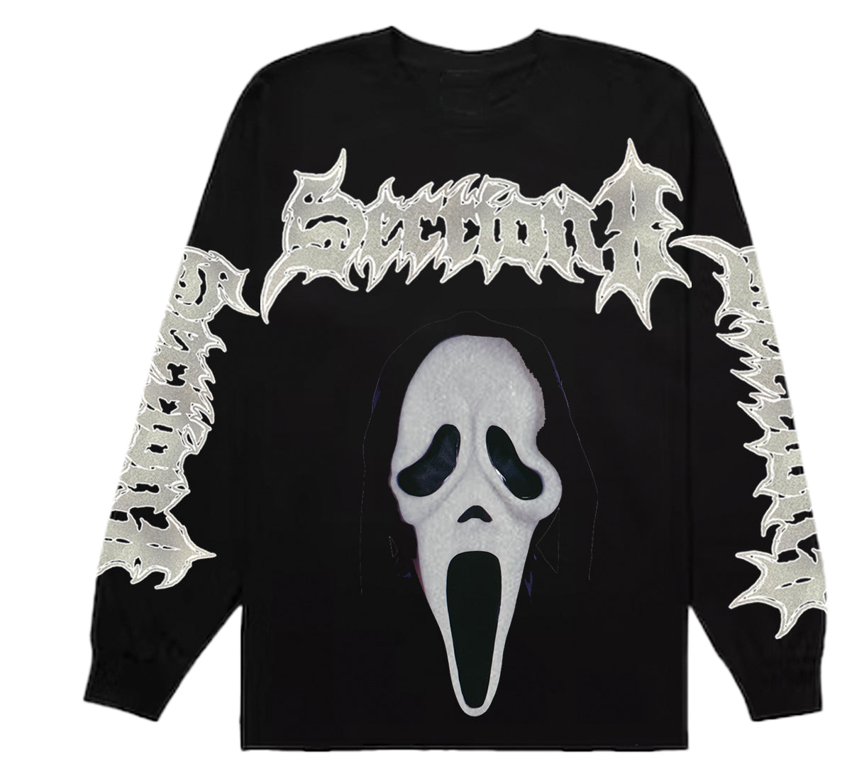 3M GHOST FACE (black long sleeve)