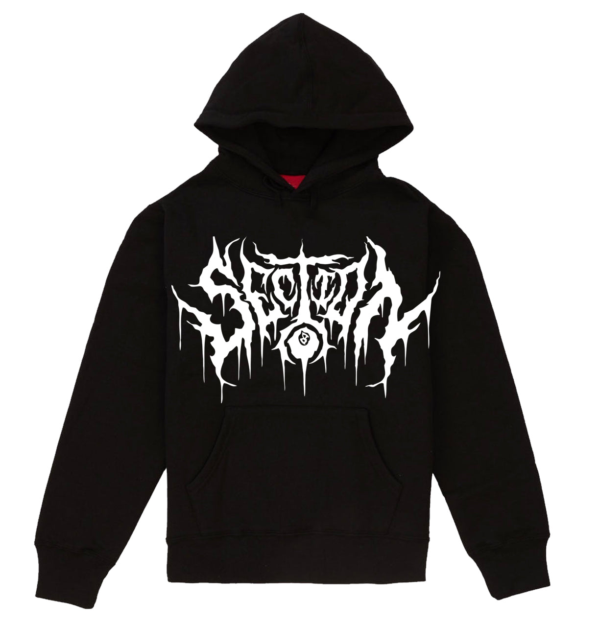 SECTION8 DRIP LOGO (black hoodie)