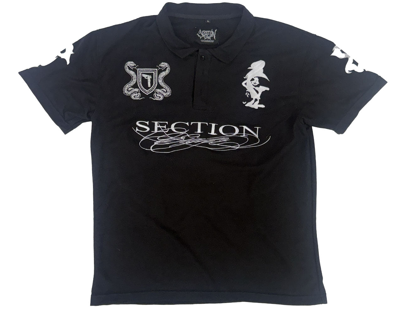 S8 x RSG SCRIPT (black polo)