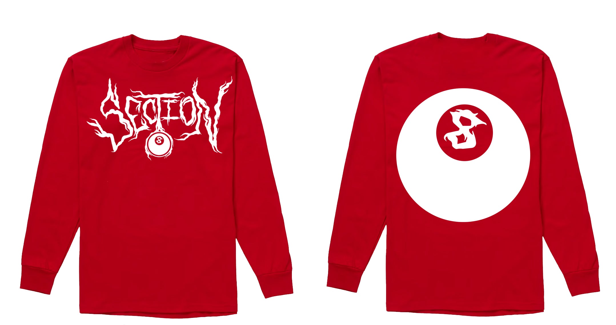 SECTION EIGHT (red long sleeve)