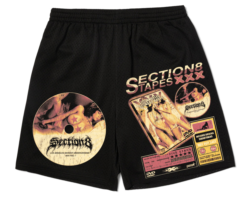 SEXTION DVD (Black Mesh short)