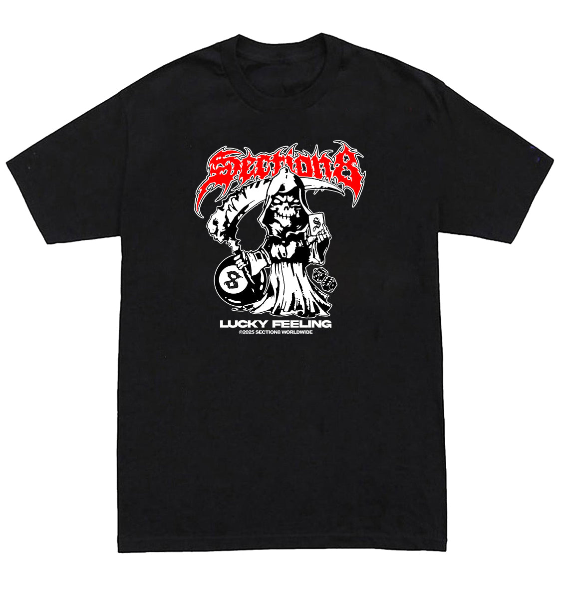 Feeling Lucky (black shirt)