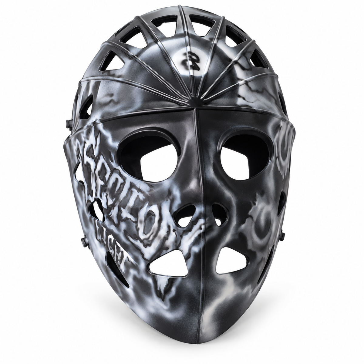 Section8 airbrush hockey mask front view