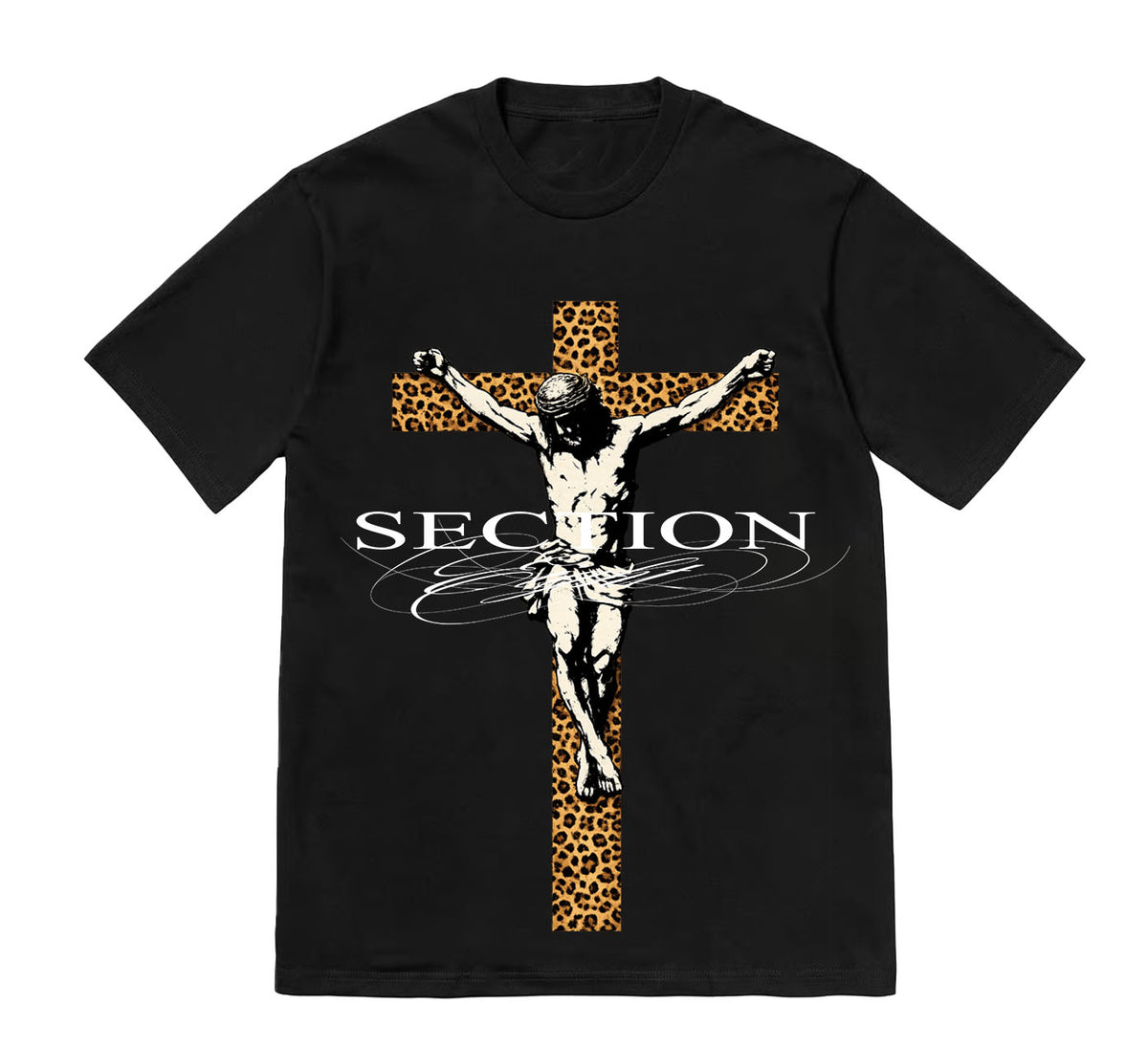 Section8 CHEETAH CROSS TEE