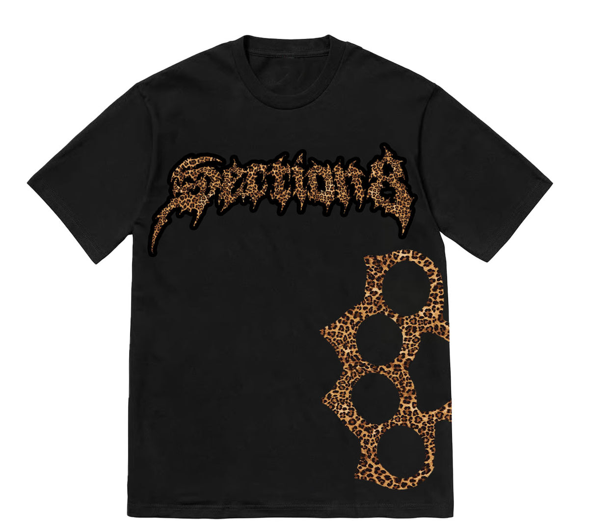 Section8 CHEETAH BRASS KNUCKLES TEE