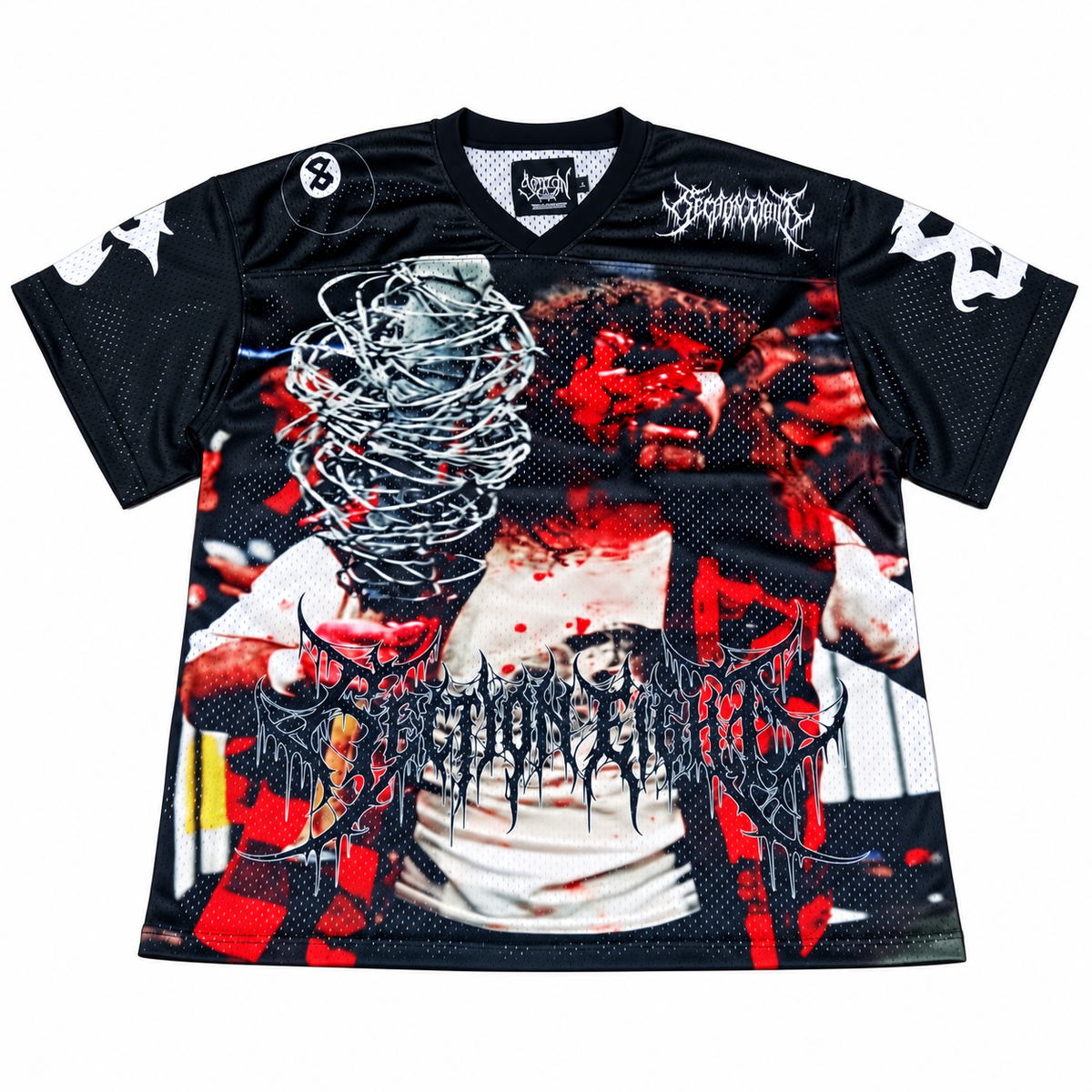Section8 football jersey front view